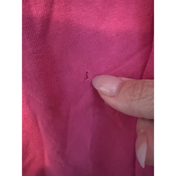 Frank & Eileen Lauren Heritage‎ Jersey Polo Dress Pink Size Medium - Picture 7 of 12